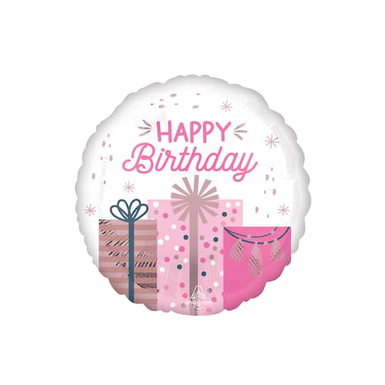 17" Pastel Birthday Balloon